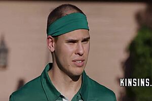 Playing Pickle Ball with Family Ends in Intense Foursome Orgy Outdoor Riding Action