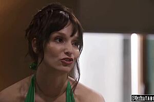 oh man i just adore how my stepmommy takes charge with that big cock sucking in interracial fun 😈🍆