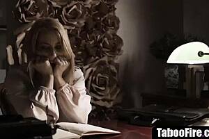 This mature blonde fills every hole with cock and fingers in hardcore action