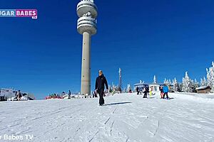 Oh man, my first wild midget blowjob on this Greek ski vacation adventure