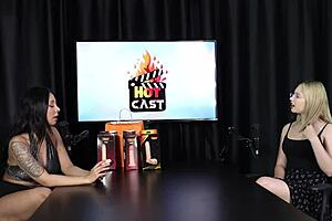 Veja a entrevista safada e cheia de putaria com a Vivan Lola e nossa saudosa Vitória Beatriz no Porn Cast Brazil - parte 2 watch on sheer red