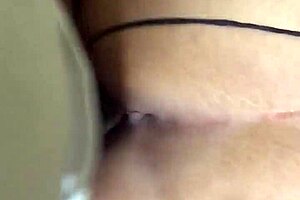 Intense doggystyle pounding for curvy milf bent over hard