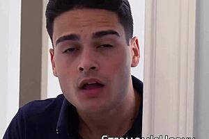 Milf Gia Grace Punishes Stepson By Sucking Big Dick