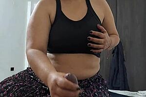 Cheating on my husband by fucking my stepson with my big natural tits bouncing in homemade Colombian style. Curvy big ass milf takes it all.