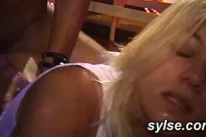 blonde european milf joins two amateur mature women for outdoor french threesome with strapon toy in the vineyards