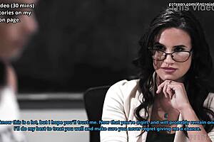 surrendering to my teachers son - sissy caption story with cumshot