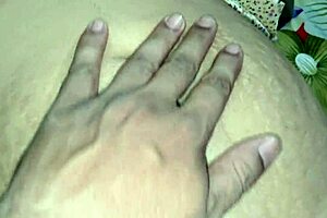 real indian stepsister assists stepbrother to cum fast in her panties as parents wait outside