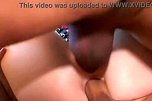 Blonde milf Haley Scott enjoys some fun in her rear