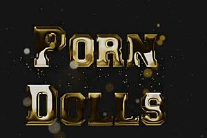 porn dolls holiday special 2024 features serenity's winter warmer with cartoon snow and bimbo elements