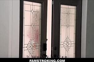 Famstroking - hot skinny teen 18+ stepdaughter family fucked to orgasm by her cheating big dick stepdad elise london gi joey.