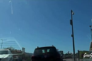 Nikita, the fiery-haired French amateur slut with small waist and big tits in lingerie, got fucked sensually in her European bedroom.