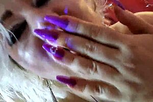 aimee hot milf reigns as the queen of married cocksucker sluts, teasing and sucking neighbors with her pretty lingerie and wet shaved pussy in a crazy close-up session