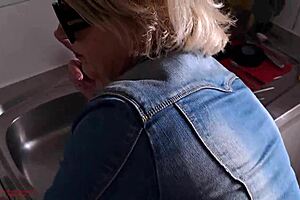 Depraved Sex in the Kitchen - Real Amateur Sextape - Full Video