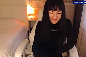 Helga Muah Shows Bad Behaviour But So Sweet Sexy Sweet Striptease & Pussy Vibin 04-10-2021