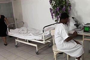 Fucking curvy mom in stockings with solo masturbation on bed.