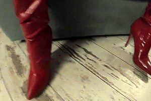 Hey, check this milfycalla santa preview with horny cheating wife slut using toys