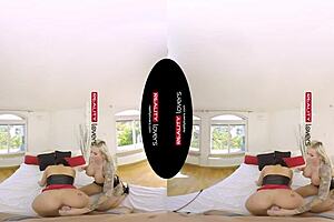 Intense Threesome Action With Fetish Milfs In Latex Heels!