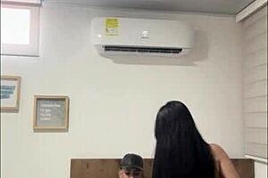 I give good company to my stepbrother until riding his rich cock in lingerie and fishnets.