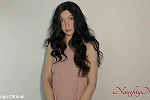 Blonde Step-Mom Lets Me Sleep In Her Bed During Storm And Rides My Big Cock!