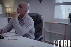 Brett Rossi experiences office harassment in scene 1 with big tits milf bent over in doggystyle and cowgirl riding to orgasm.