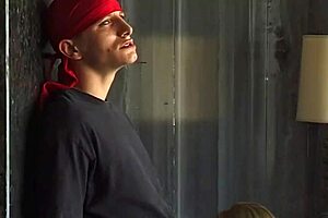 fucking blonde 18 yo girl in lingerie deep 😈