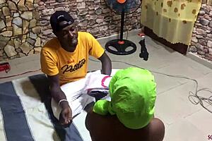 my neighbor helps with clothes then passionately fucks me hard on the couch