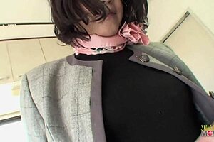 Asian Woman Fucks Hard And Takes Creampie!