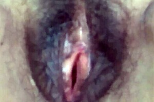 Hey, stepson, you showed my hairy pussy after licking it and fucking it with your big cock?