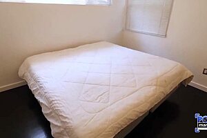 Ginger Lauren Phillips rides hard and fucks herself wildly in lingerie with big pussy lips