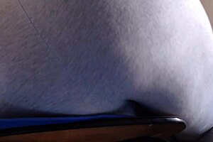 Wonderful Farts Inside Tight Yoga Pants from Curvy Redhead