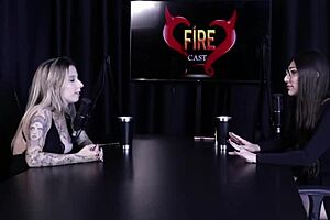 Watch The Naughty Interview Full Of Slutty Fun With Melina Khalifa In Porn Cast Brazil - Part 4 On Sheer Red!