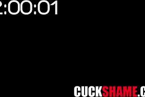 I'm so horny, let's cuck my husband at this nye party with that big black cock