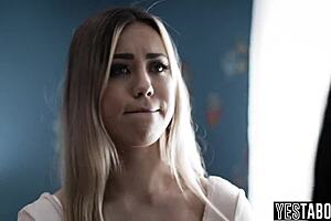 Why is this latina teen 18+ babysitter getting pounded roughly by her big dick mature boss?