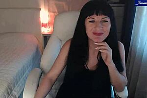 Tamarra roman aka jessy in sexy lingerie strip with titty tease and clit caresses. She's vibin that pussy in stockings for perky nipple fun 😏🔥