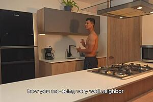 Come here, young neighbor, while your girlfriend's away - let's have some fun!