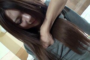 Hey japanese big tits mom why are you fucking in stockings with deepthroat and anal fingering?