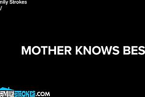 STEPMOMMY'S HUGE TITS AND PUSSY PUNISH STEPSON FOR DISOBEYING