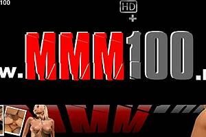 In the kitchen, Latina milf in boots gets silenced as he pushes his cock into her mouth for a blowjob.