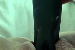 Helsbel Squirting Sunday Funday with Close-Up Shaved Pussy and Dildo Toy Action