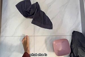 Busty Stepmom Got Horny From My Sex With Girlfriend And Fucked Me - Russian Amateur With Talk And English Subtitles