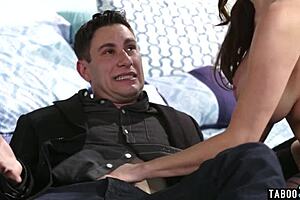 Busty Milf Housewife Ariella Ferrera Moans on Monster Cock