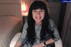 MLADY JESSY Teases PUSSY In STOCKINGS And LINGERIE 02-15-2022