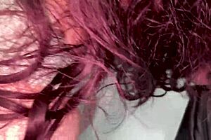 hey stepmom wasnt feeling good so she taught stepson sex starting in the bathroom then moving to the couch