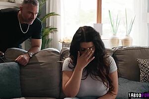 can charles dera convince the teen 18+ to lie if sarah arabic spreads for his big cock spanking?