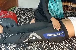 I finally fucked my elder stepson's hot friend right in my bed!