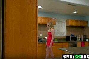 Blonde Stepmom Joins Stepson And His Teen Gf For Ffm Threesome With Old And Young Action