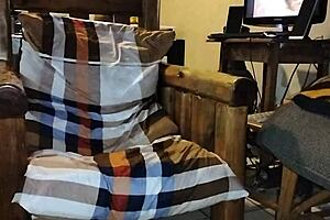 I was wanking naked and feeling so randy couldn't stop myself