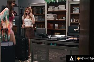 Rachael Cavalli Voyeurs Lexi Luna Milf Freely Using Demi Hawks Passionately