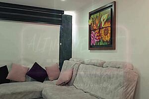 horny latina milf roommate pussy gym anal cum ass?