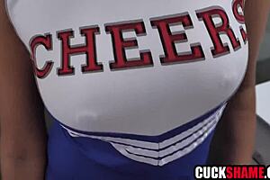 cuck hubby watches milf wife get pounded hard at halloween swingers party